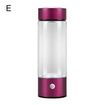 알카리 이온수기 휴대용 수소 발생기 SPE 및 PEM 기술 전기 워터 필터 항산화 ORP 병 컵, 협동사, 빨간색