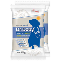 닥터도비 힙 앤 조인트 관절건강 애견사료, 뼈/관절강화, 100g, 2개