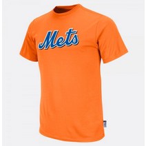뉴욕 메츠 유스 마제스틱 쿨 베이스 크루넥 MLB 복제 저지 셔츠