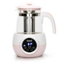 보랄 더 쉐프 1.2L 디지털 보온 전기 티포트, BR-T800WK(핑크)