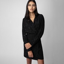 쟈딕앤볼테르 실크 원피스 Ravy Star Dress ZE3FFCTWD014Z10
