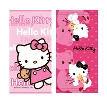 [헬로키티] 산리오 hello kitty 나염 바스 / 대형비치타올 2종, 키티나염바스