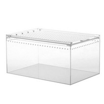파충류 사육장 파충류 사육 상자 아크릴 거미 전갈 달팽이 타란툴라 테라리움 다목적 곤충 양서류 성장 먹, 02 D