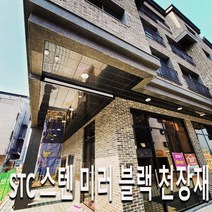 SMC 천장마감재 금속천장재 스텐 재질300X600, 미러블랙, 300X600