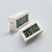 랜스몰 디지털 어항 수족관 온습도계 무선(하얀색), 1개