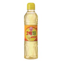 오뚜기 2배 양조식초, 500ml, 1개