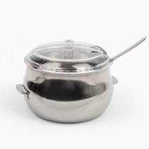 국산 주방 업소용 식당 양념통 스텐 소스통 깨통 고추가루통 소스병 숟가락 손잡이 양념통