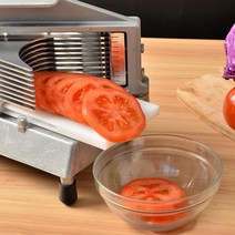 가정용 가게용 토마토 양파 슬라이스 기계 레몬 과일 채소 감자 절단기, 4mm 칼망개