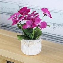 XBF723091아담한 조화화분-팬지 개업화분 개업선물 인조식물, 상세페이지 참조