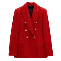 ZARA 더블 브레스트 스트럭처 블레이저 재킷 7822457