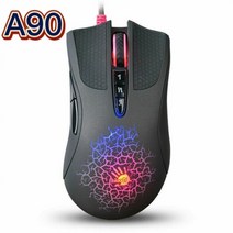 블러디 a70 a90 4000dpi usb 유선 게임용 마우스 광학 센서 pc 노트북 용 전문 게이머를위한 다채로운 눈부심 게임용 마우스, 협력사