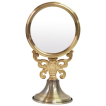 IG7347 메탈 인테리어 앤틱주석 탁상거울 제조한국, 없음