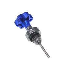 오토바이 엔진 오일 탱크 딥스틱 레벨 게이지 미터 110cc 125cc atv 먼지 자전거 go kart taotao lifan kazuma honda yamaha, 푸른