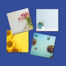 예닮 다꾸용품 정사각16종 메모지 떡메모지 메모장 노트메모 메모패드 떡메 리갈패드 포스티 떡메모지 도안 떡제본 소량인쇄 2권, 메리골드