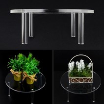 매장 상품 제품 전시 진열대 매대 받침대 원형 선반