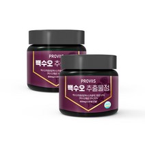 PROVIIS 백수오추출물정 120정 2병 간편한 정타입 국내산 백수오100%