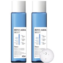 아이오유 수퍼아쿠아 모이스트 스킨 리뉴얼 히알루론산 주름개선기능 추가, 2개, 300ml