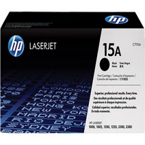 HP Laserjet 3310 정품토너 검정 C7115A 2 500매 NO.15A 사용 가능기종 HP3380 HP1000 HP1200 HP1200N HP1220 HP1220N, 1개
