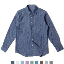 [Hot sale]0329_린넨 라이크 포켓 롤업 셔츠 남방 _Shop_*