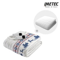 [이메텍] [2022년형] 뉴 안티 박테리아 순면 전기요 더블 IMC-814 (산타)+화, 상세 설명 참조