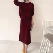 퍼니걸스 무지 투피스 트레이닝 세트 여성의류_3444