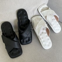 여성 푹신한 발편한 엑스 슬리퍼