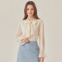 포커스 레이스프릴보카라블라우스 B4S1BL5171
