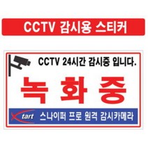 브랜드없음 cctv 설치 안내판 스티커 모형 감시카메라 bnc 케이블, 상세정보참조
