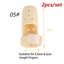 손가락부목 손가락아대 보호대 교정 깁스 125pcs 손가락 지원 중괄호 부목 교정 중괄호 관절 골절 지원 손가락 보호 손가락 부목 자세 교정기, 2개 05