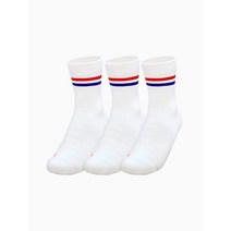 SOCKS UP [3세트] 삭스업 쿼터 삭스 (17colors, M, 오렌지글로우