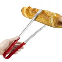제과점 카페 빵집 편리한 코팅빵집게-왕대 라면집게 오븐집게 파스타집게 스텐주방집게 뷔페집게 캠핑용