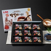 [엘가] 수제 초콜릿 블랙&화이트막걸리초콜릿(소), 단품