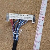 LVDS케이블 FIX-30H-D8 LVDS Cable Universal For LG Display LC200WX1 LC420WXE 1366x768
