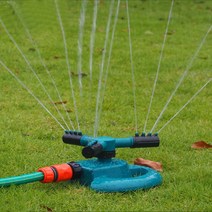 BUyuS자동회전 스프링쿨러2종/독립형 연결형/자동물뿌리개/물뿌리개/360도 스프링쿨러/물분사/잔디/정원/텃밭굿딜 브이숍, 독립형세트