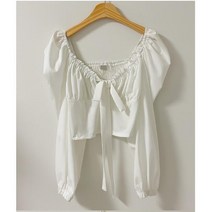 가을용 원피스 환절기 간절기 럭셔리 기본 착용 여성 나비 넥타이 짧은 자르기 탑 blusas 뜨거운 판매 패션 세련된 디자인 단색 흰색 셔츠 블라우스