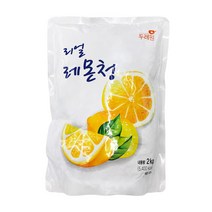 두레원 리얼 레몬청 슬라이스 2kg, 1개