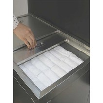 타올온장고 스테인리스 경태샵 수건 스팀기, 자동 물 유입구바퀴 없음 수건 100개