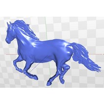 Horse_5 cnc STL 파일 형식 모델 릴리프 3d artcam, 한개옵션0