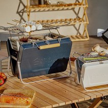오슬로 아웃백 캠핑 미니화로 감성 캠핑용품, S (1~2인용) 화이트