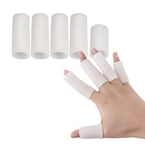 달자샵 미끄럼방지 실리콘 손가락 슬리브 5P세트 다용도 마찰방지 고무링, 1세트(5Pcs)
