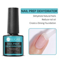 UR UGAR-UV LED 베이스 젤 닦지 않는 탑코트 네일아트 매트 탑코트 네일젤 폴리시 매니큐어, 07 Nail Prep Dehydrator