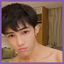 무료배송웨이브 맞춤 통가발 일체형 남자 댄디스타일 고열사 블랙 쉬운탈부착 동안, LD-1075 남자다운펌가발_내츄럴블랙_onesize