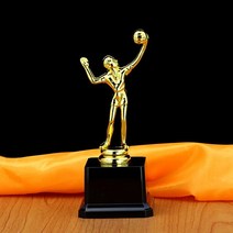 맞춤형 축구 농구 배드민턴 배구 다양한 스포츠 공 trophy 대학 금도금 기념품 트로피, 01 B 18cm