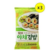 (냉장)[풀무원]꼬마야채김밥세트124gx3