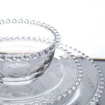 꼬떼따블 펄시리즈 글라스 샐러드볼 1p 프랑스 수입 그릇, 단품