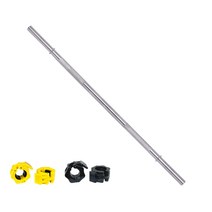 고강도 경량봉 1300mm 역기봉 소봉 직선바 스쿼트 데드리프트, 1300mm 경량봉 + 마구리없음