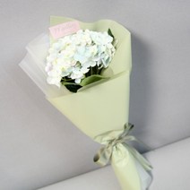 [바보사랑] 조화 블루 수국 꽃다발, 상세 설명 참조
