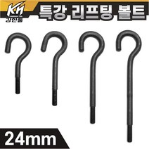 열처리 특강 리프팅볼트 24mm 특수제작 대형볼트 금형고리볼트, 1. 리프팅볼트 24x250, 1개