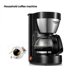 가정용 커피 머신 메이커 업소용 에스프레소 거품기 600w 0.65l 전기 드립 홈 6, 220v