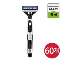 도루코 페이스4 휴대용면도기 1P x 60, 선택:도루코 페이스4 휴대용면도기 1P x 60
